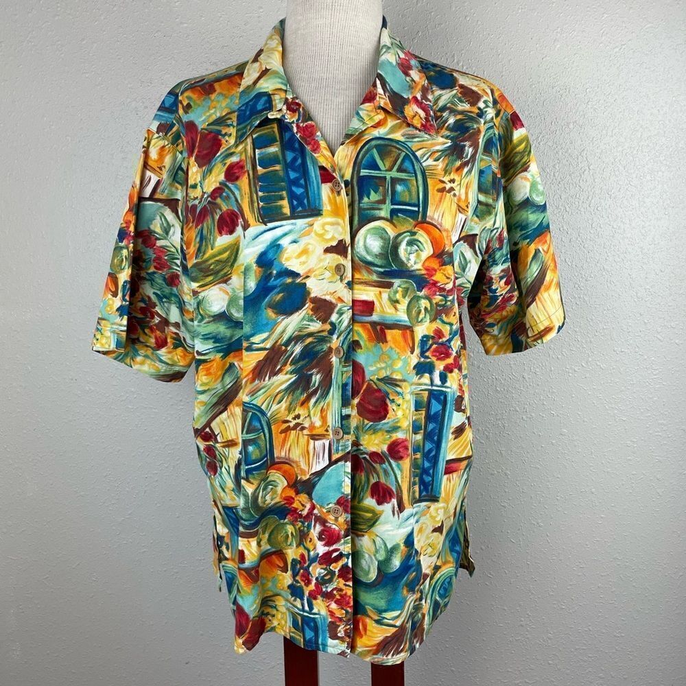 Ruff Hewn Button Down Shirt Size L EUC